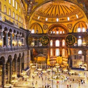Turkey, Istanbul, Haghia Sophia Mosque interior